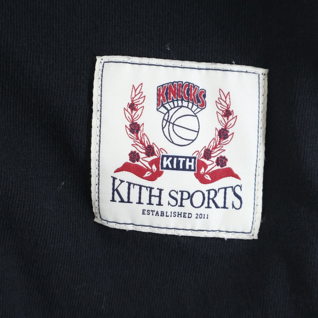 KITH(キス) New York Knicks ニューヨーク ニックス 半袖Tシャツカットソー 25-073-060-0088-4-0 ブラック