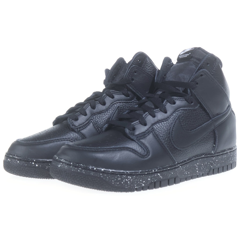 NIKE(ナイキ) ×UNDERCOVER DUNK HIGH CHAOS BLACK DQ4121-001 アンダーカバー ダンク カオス ハイカットスニーカー US9.5/27.5cm ブラック