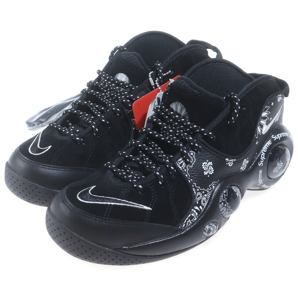 NIKE(ナイキ) ×SUPREME AIR ZOOM FLIGHT 95 DJ8604-001 シュプリーム エアズーム フライト ハイカットスニーカー US8/26.0cm ブラック