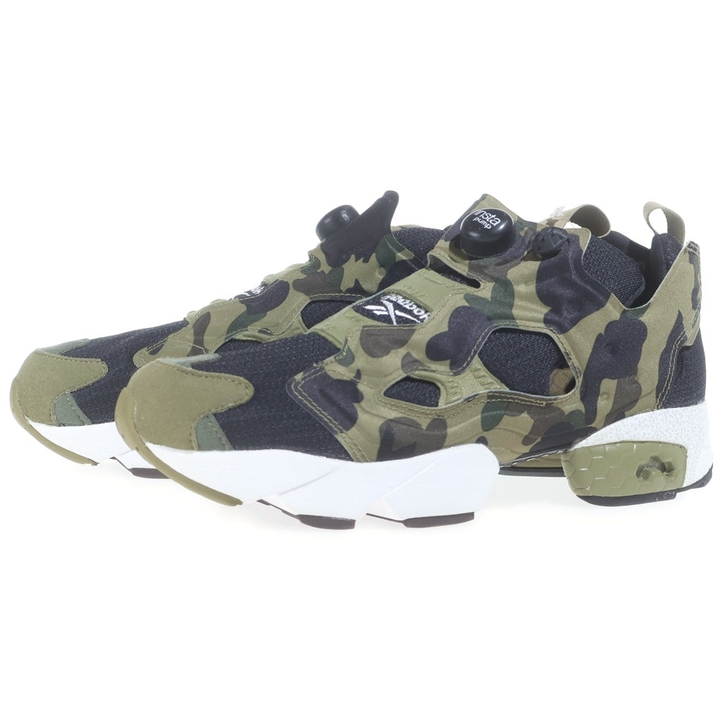 Reebok(リーボック) ×A BATHING APE# ×MITA SNEAKERS INSTA PUMP FURY V61765 アベイシングエイプ ミタスニーカーズ インスタポンプ フューリー ローカットスニーカー US9/27.0cm カモ