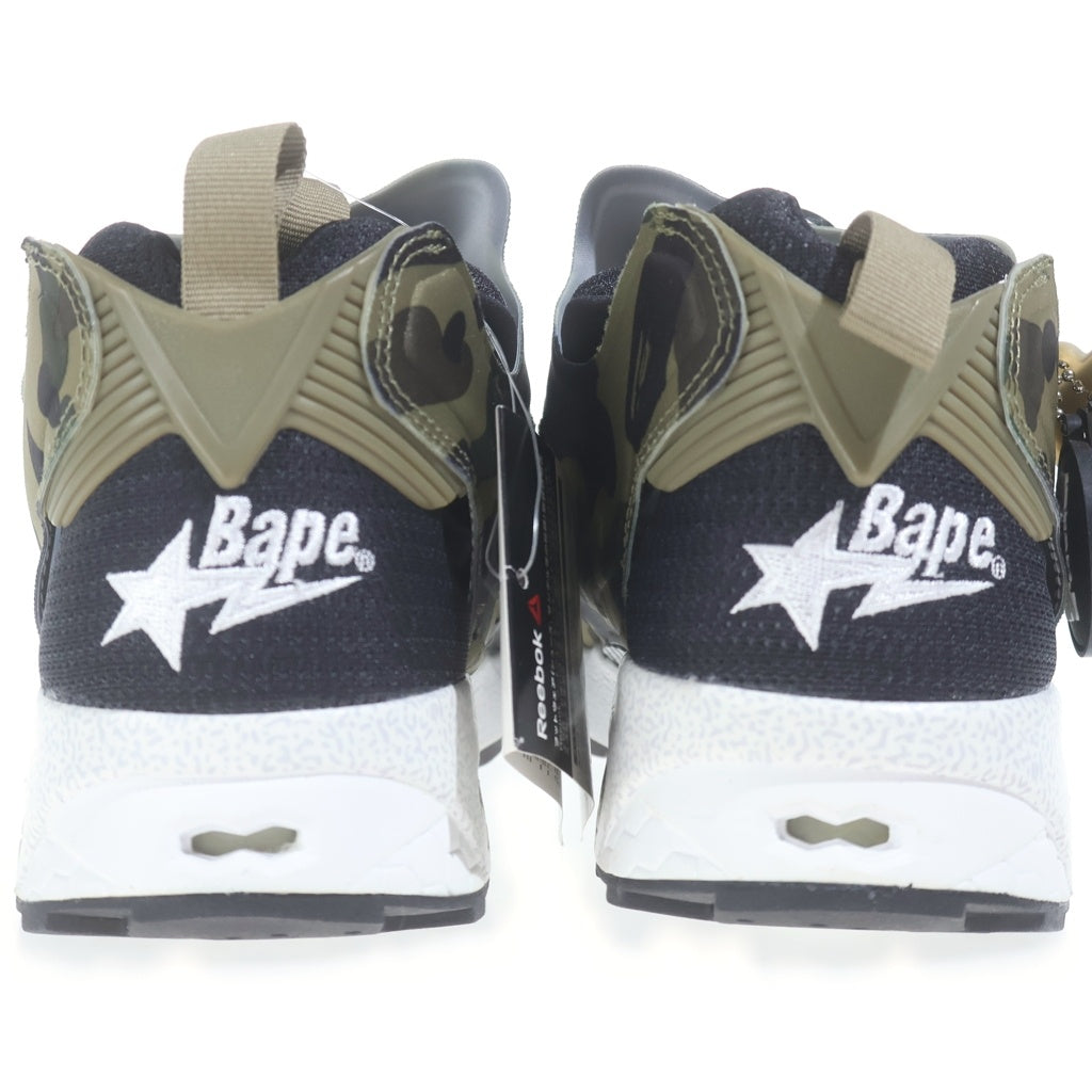Reebok(リーボック) ×A BATHING APE# ×MITA SNEAKERS INSTA PUMP FURY V61765 アベイシングエイプ ミタスニーカーズ インスタポンプ フューリー ローカットスニーカー US9/27.0cm カモ