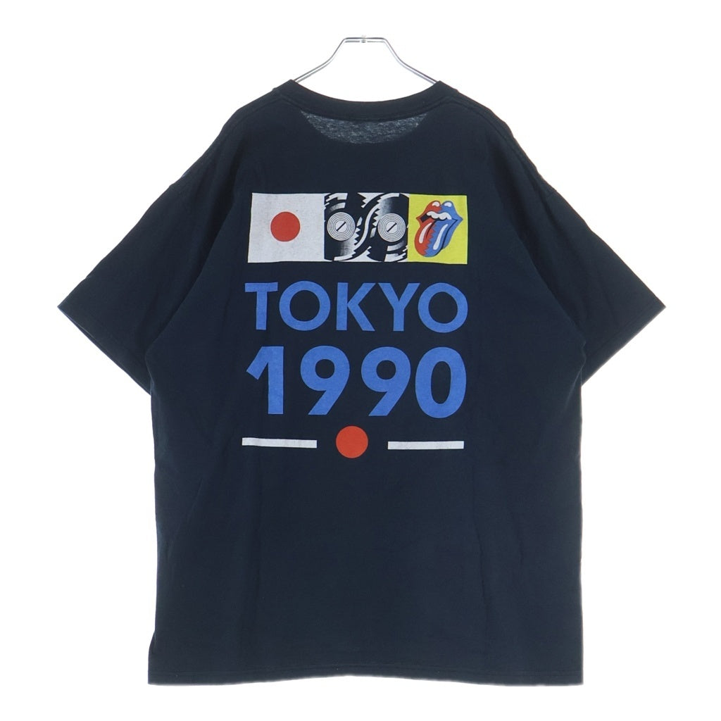 VINTAGE(ヴィンテージ) 00S The Rolling Stones ローリングストーンズ 1990年 東京ドーム ツアーTシャツ ブラック