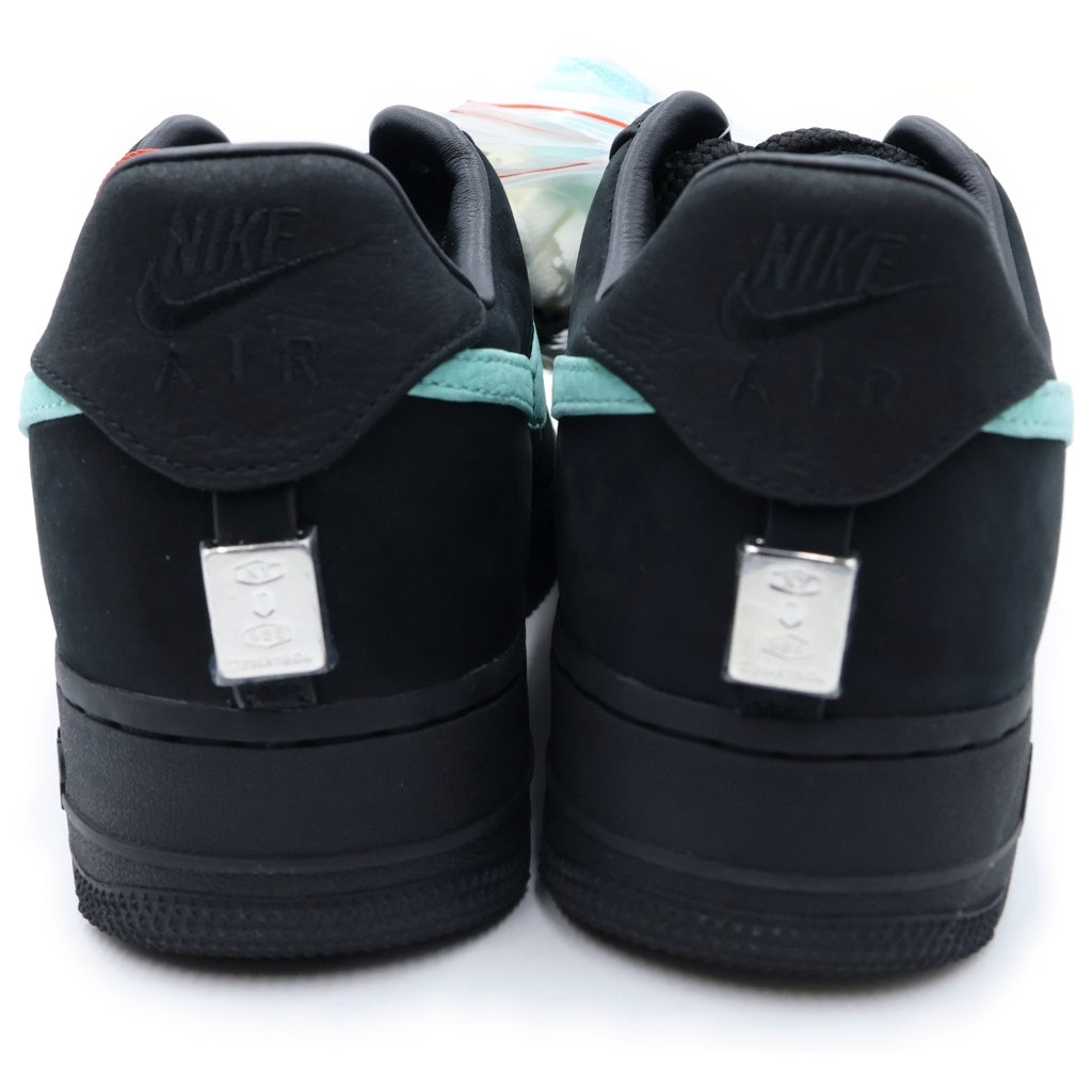 NIKE(ナイキ) ×TIFFANY&CO AIR FORCE 1 LOW 1837 BLACK DZ1382-001 ×ティファニー エアフォース1 ローカットスニーカー US9/27.0cm ブラック/ブルー