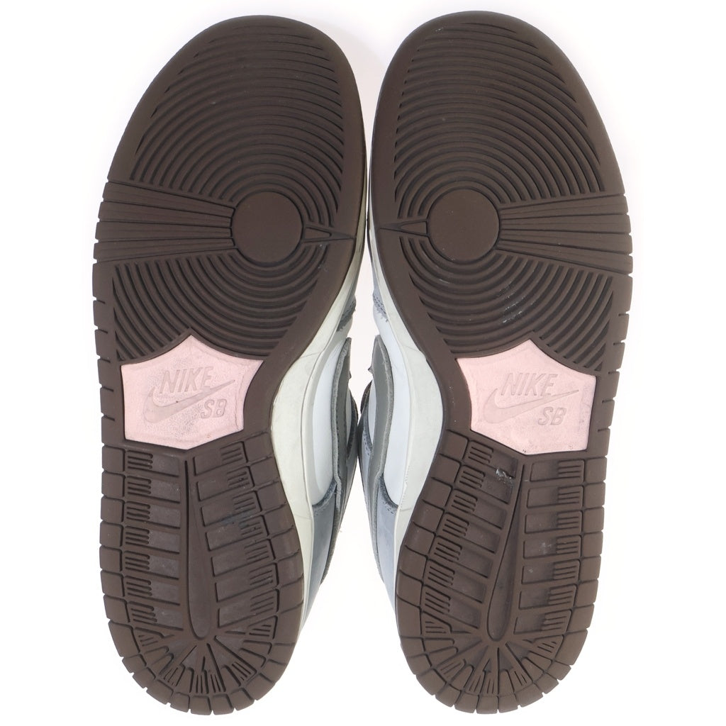 NIKE(ナイキ) ×YUTO HORIGOME DUNK LOW PRO QS FQ1180-001 堀米雄斗 ダンク プロ クイックストライク ローカットスニーカー ホワイト/グレー US9/27.0cm