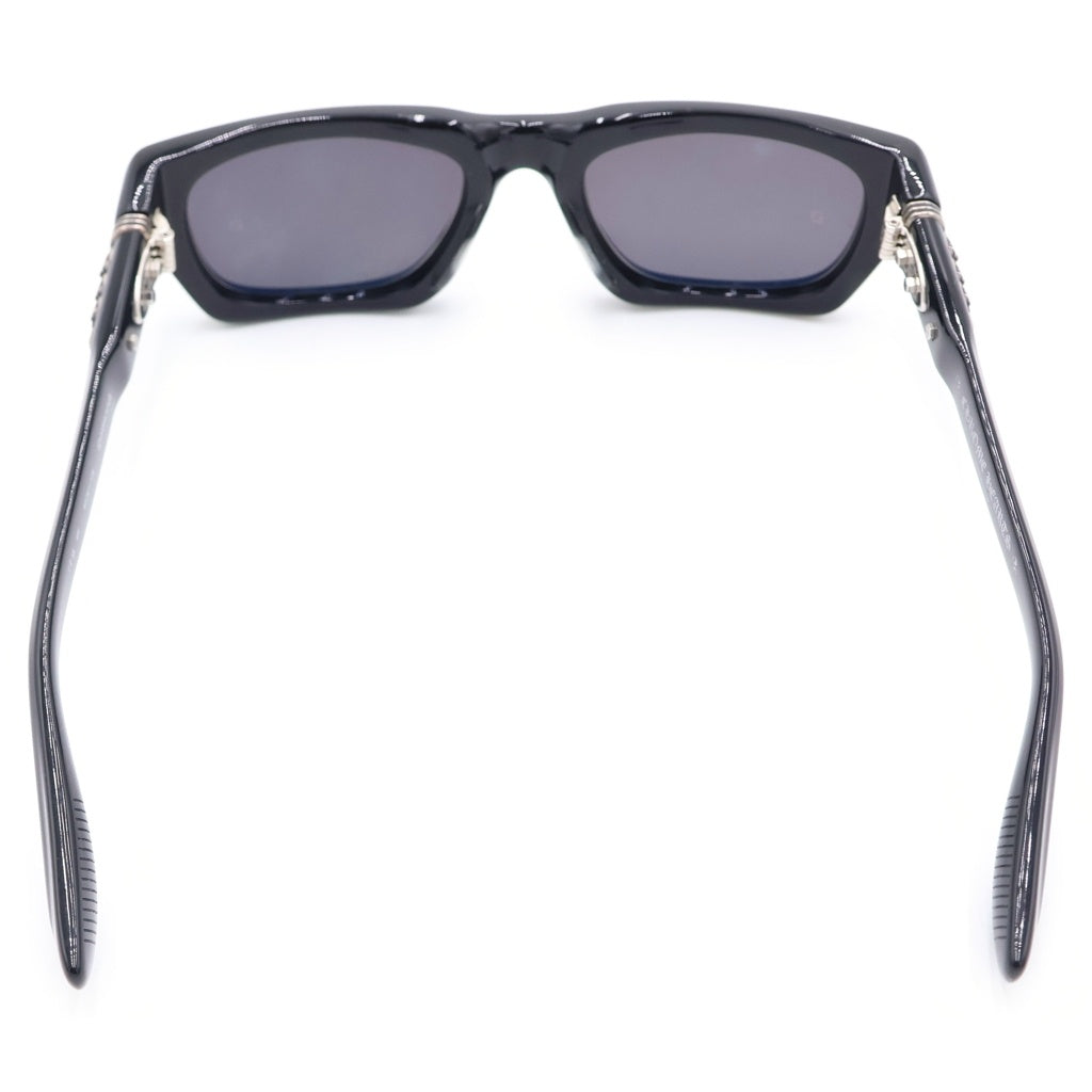 CHROME HEARTS(クロムハーツ) IDAWANNA アイダワナ スターテンプル メガネ アイウェア サングラス 52□21-139 ブラック/シルバー
