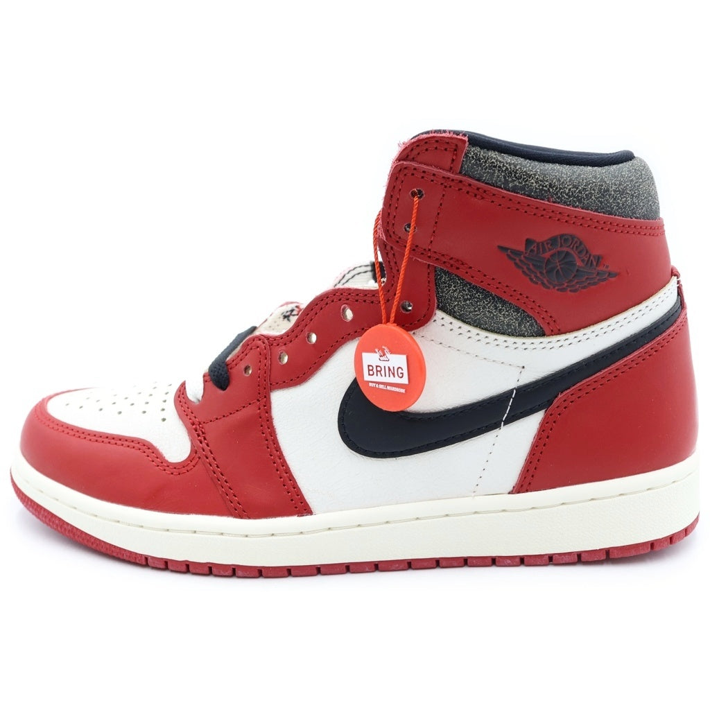 NIKE(ナイキ) AIR JORDAN 1 HIGH OG LOST & FOUND CHICAGO DZ5485-612 エアジョーダン1 ロスト&ファウンド ハイカットスニーカー US8.5/26.5cm ブラック/ホワイト/レッド