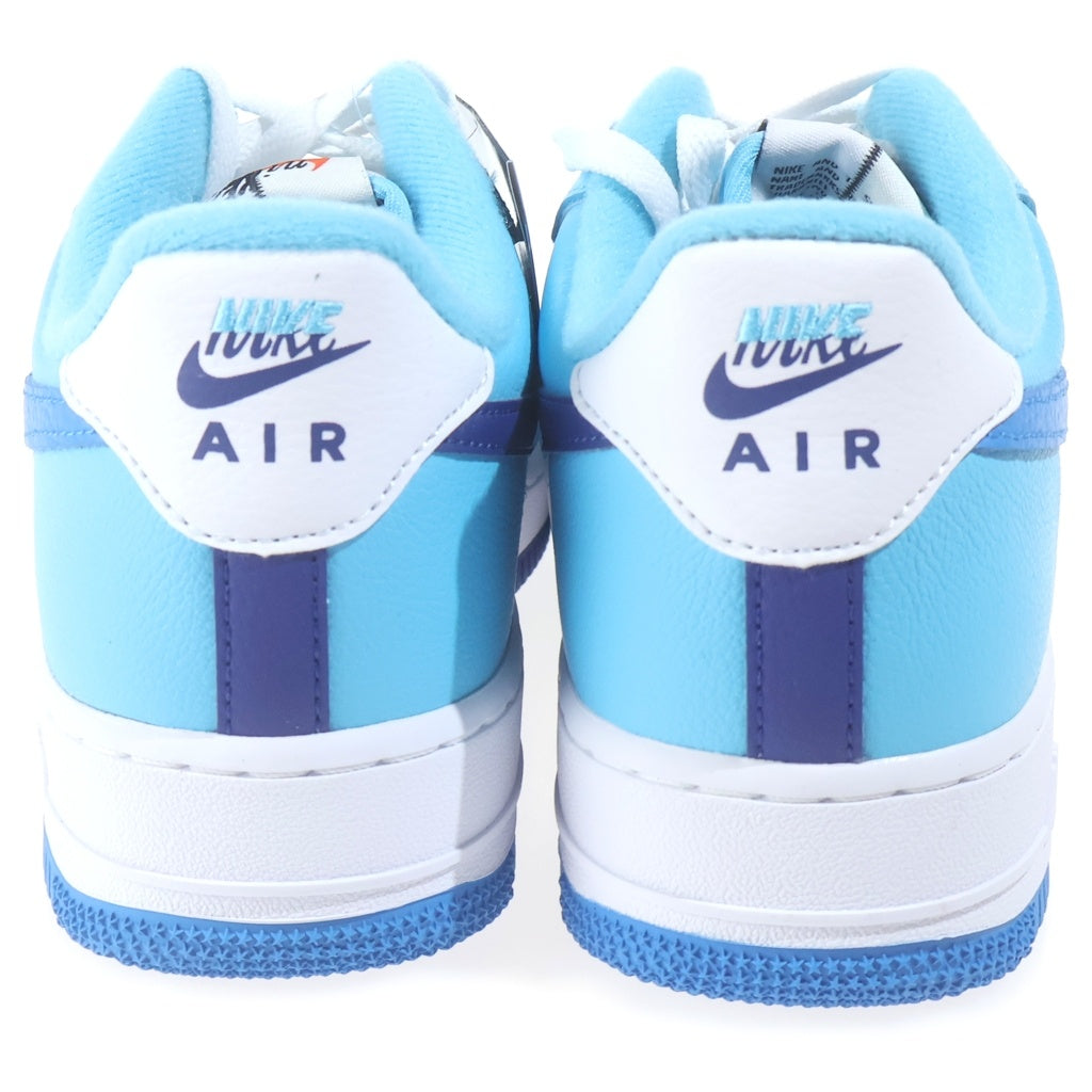 NIKE(ナイキ) AIR FORCE 1 07 DZ2522-100 エアフォース1 スプリット US8.5/26.5cm ホワイト/ブルー