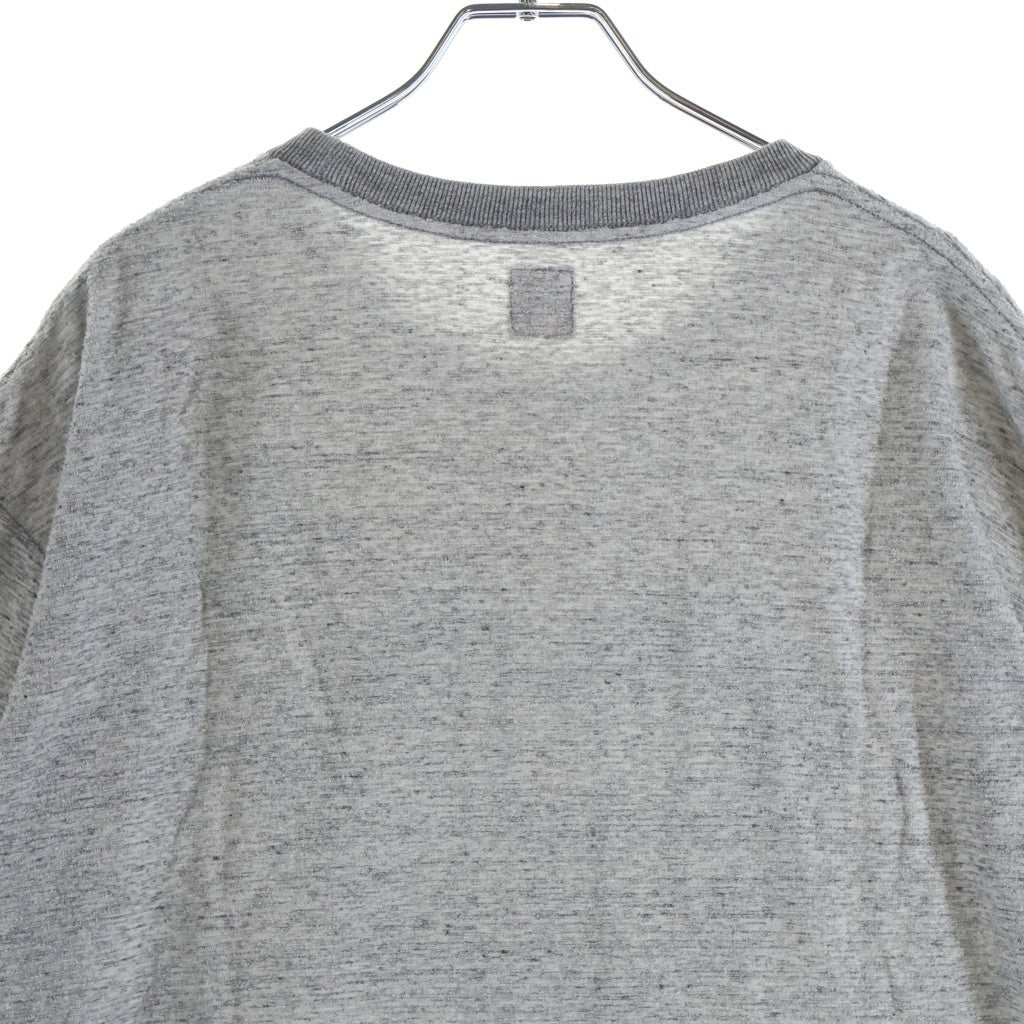 HUMAN MADE(ヒューマンメイド) PILE T-SHIRT クルーネック半袖Tシャツカットソー グレー ‐