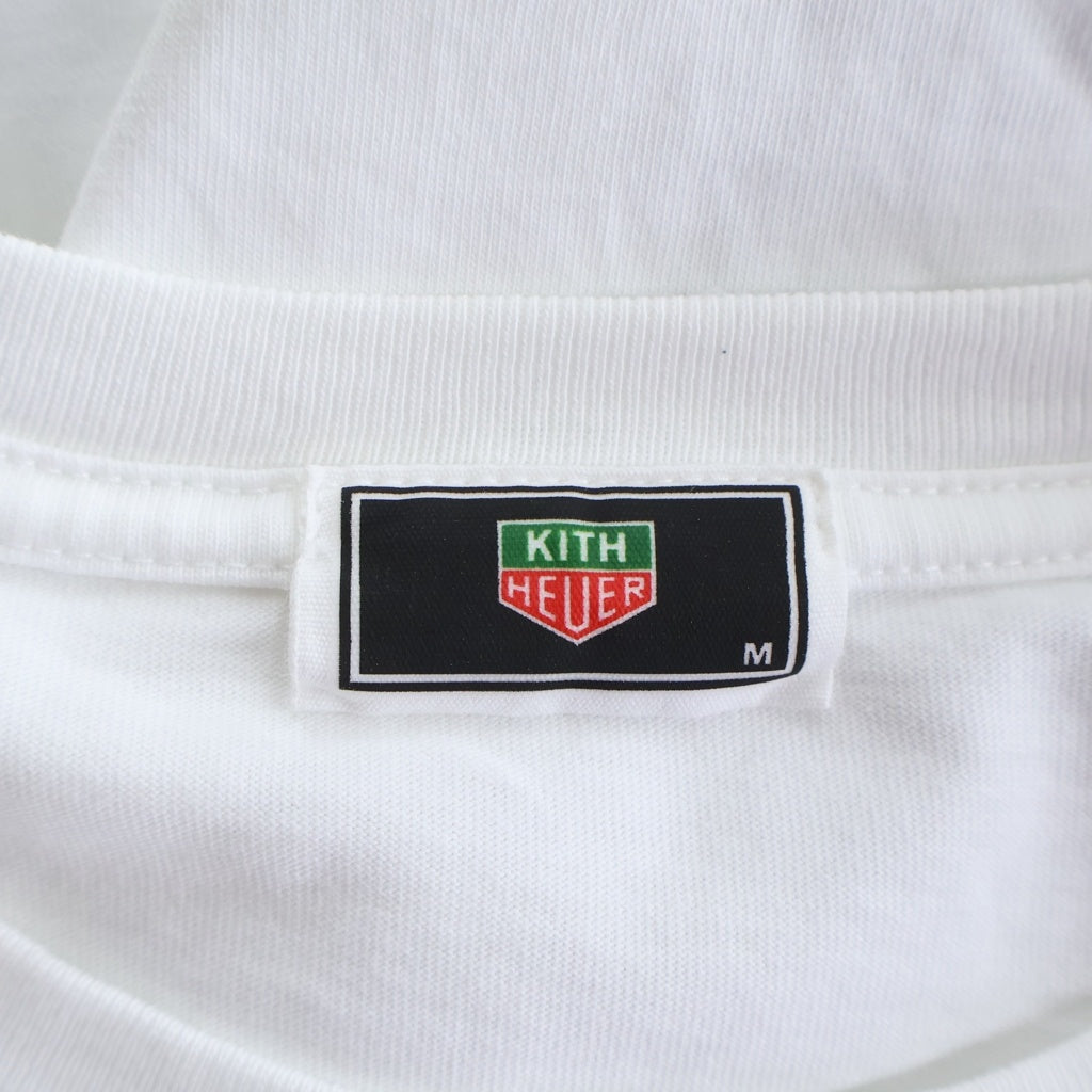 KITH(キス) x TAG Heuer Formula 1 Badge Pocket Tee フォーミュラ バッジ ポケット Tシャツ ホワイト -