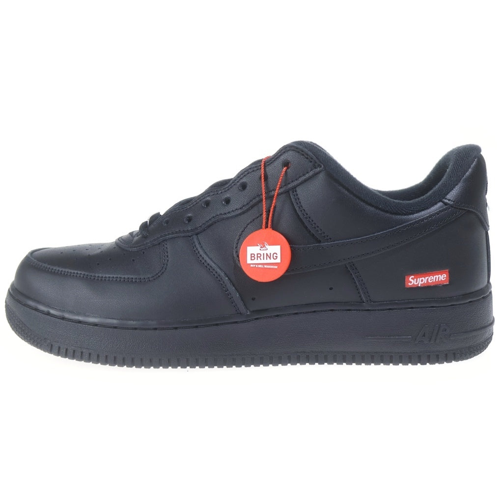 NIKE(ナイキ) ×SUPREME AIR FORCE 1 LOW CU9225-001 シュプリーム エアフォース1 ローカットスニーカー US11.5/29.5cm ブラック