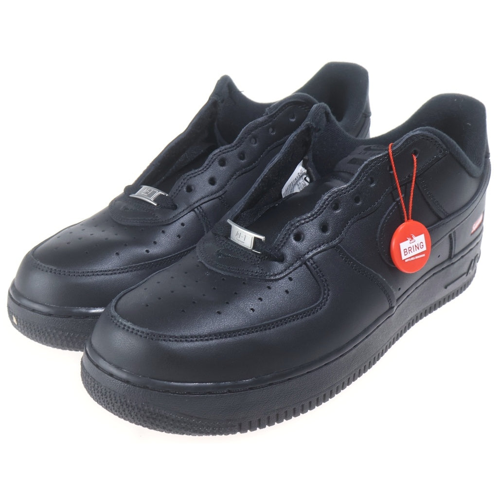 NIKE(ナイキ) ×SUPREME AIR FORCE 1 LOW CU9225-001 シュプリーム エアフォース1 ローカットスニーカー US11.5/29.5cm ブラック