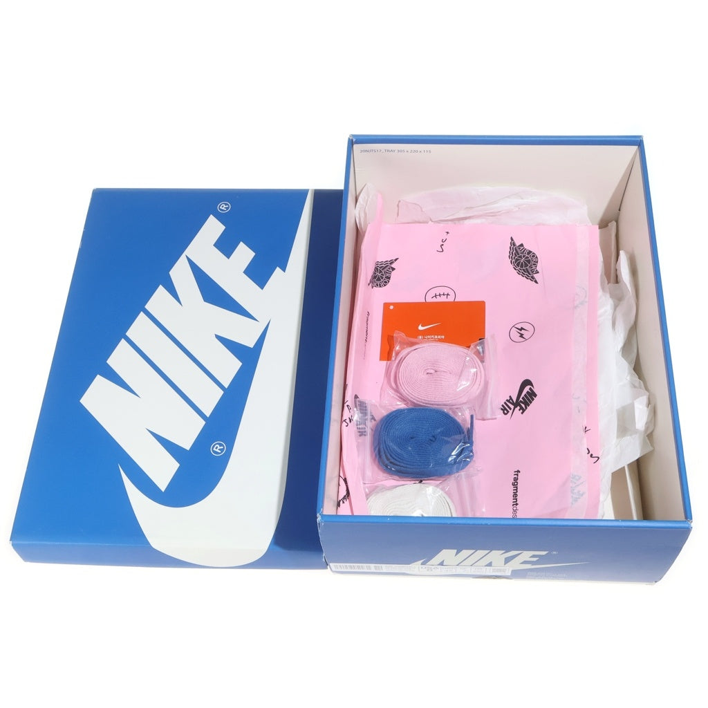 NIKE(ナイキ) ×TRAVIS SCOTT ×FRAGMENT DESIGN AIR JORDAN1 RETRO HIGH OG SP トラヴィススコット フラグメントデザイン エアジョーダン1 ハイカットスニーカー US8.5/26.5cm DH3227-105