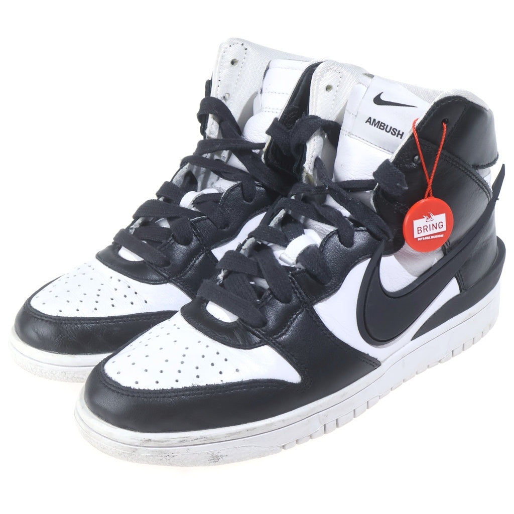 NIKE(ナイキ) ×AMBUSH DUNK HIGH アンブッシュ ダンク ハイカットスニーカー US8/26.0cm ブラック/ホワイト CU7544-001