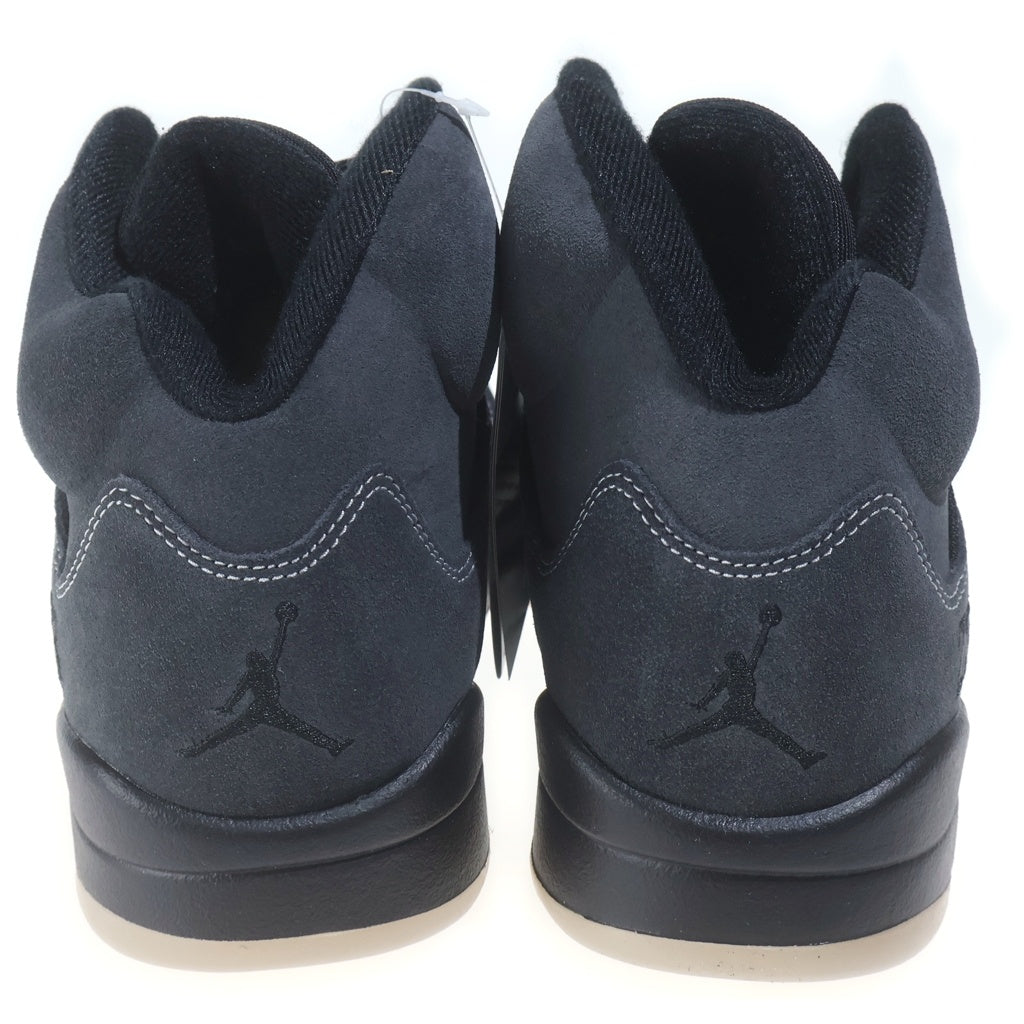 NIKE(ナイキ) AIR JORDAN ANTHRACITE エアジョーダン 5 アンスラサイト ハイカットスニーカー US10.5/28.5cm ブラック DB0731-001