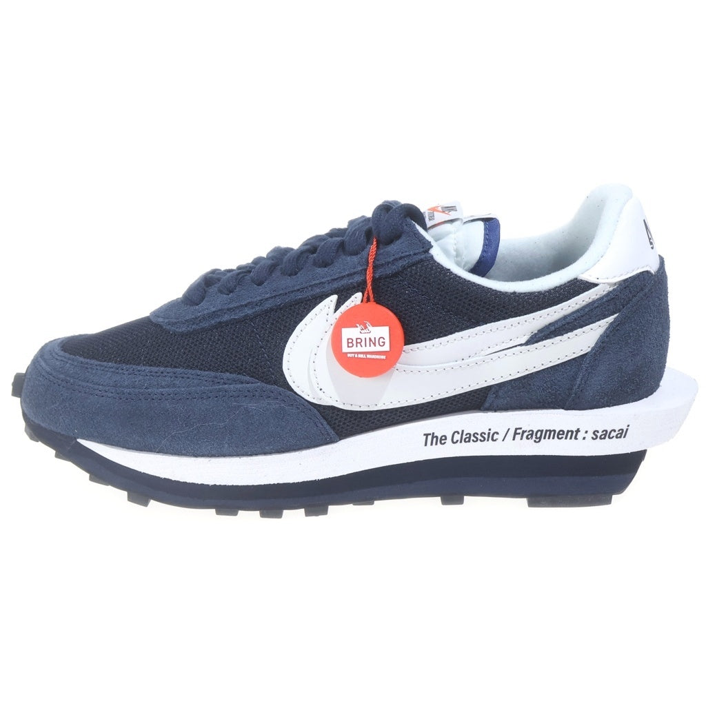 NIKE(ナイキ) ×SACAI ×FRAGMENTS LD WAFFLE DH2684-400 エルディーワッフル ローカットスニーカー US10/28.0cm ネイビー