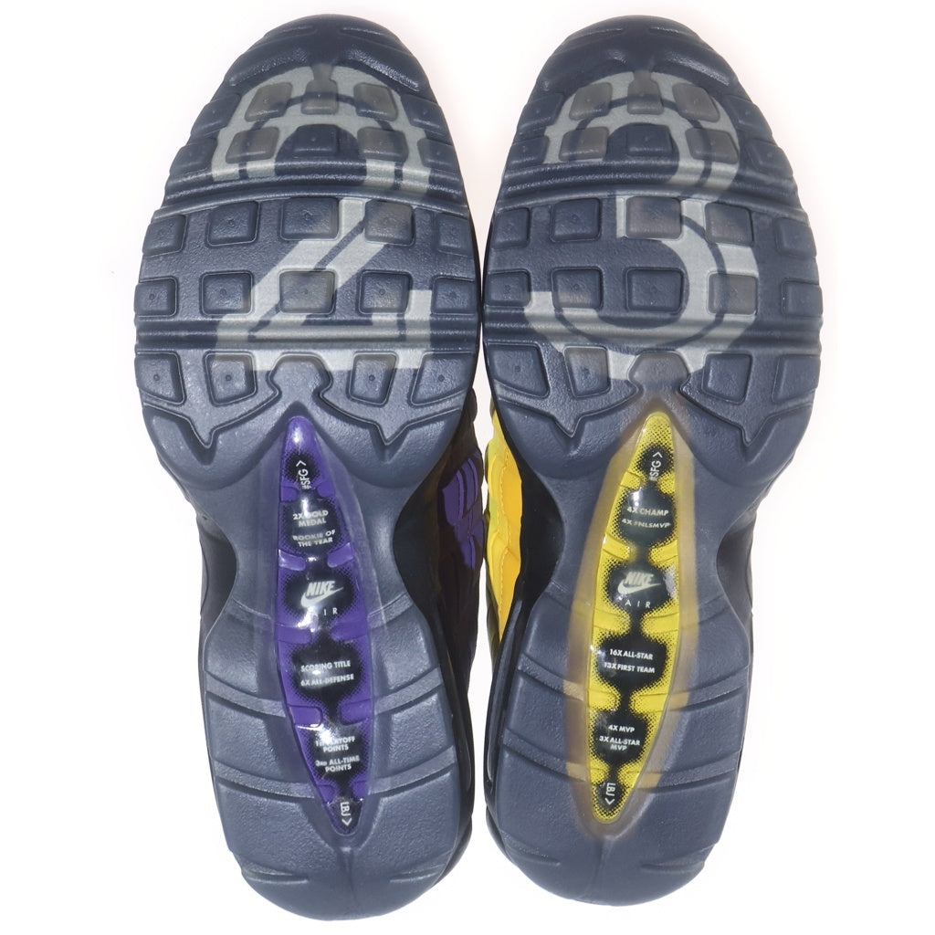 NIKE(ナイキ) AIR MAX 95 NRG LEBRON CZ3624-001 エアマックス95 エナジー レブロン ローカットスニーカー US10/28.0cm イエロー/パープル