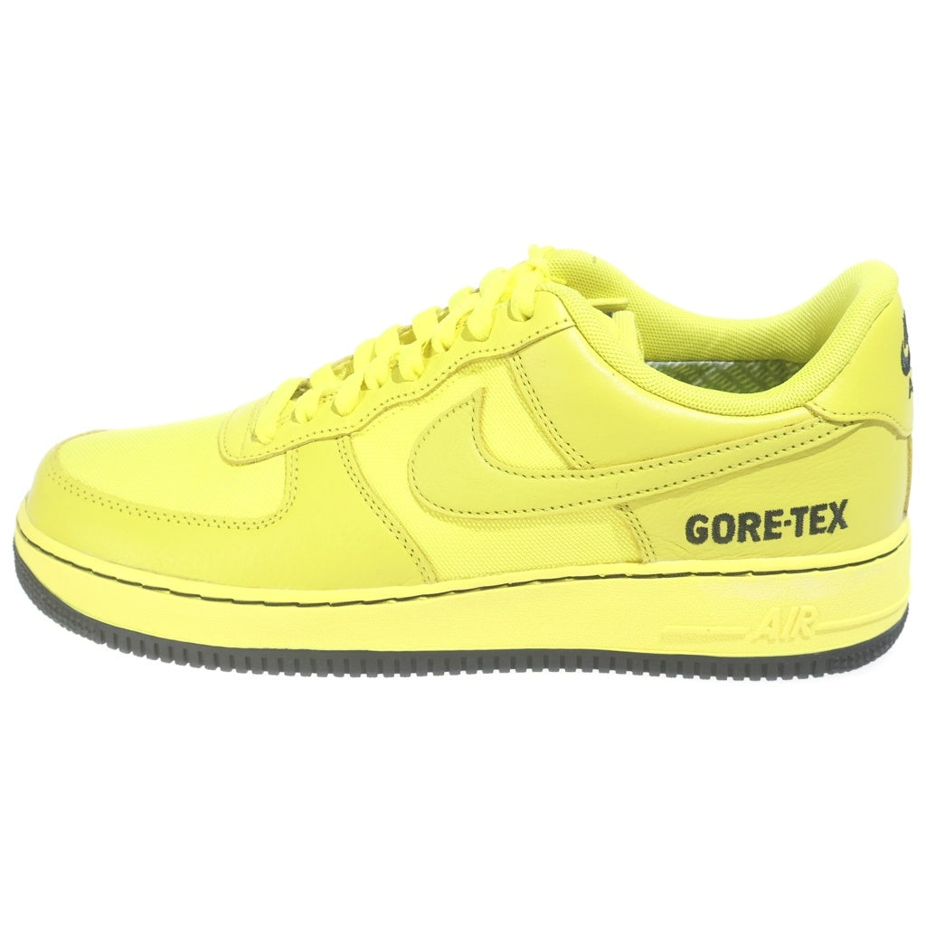 NIKE(ナイキ) AIR FORCE 1 GTX CK2630-701 エアフォース ゴアテックス ローカットスニーカー US10/28.0cm イエロー