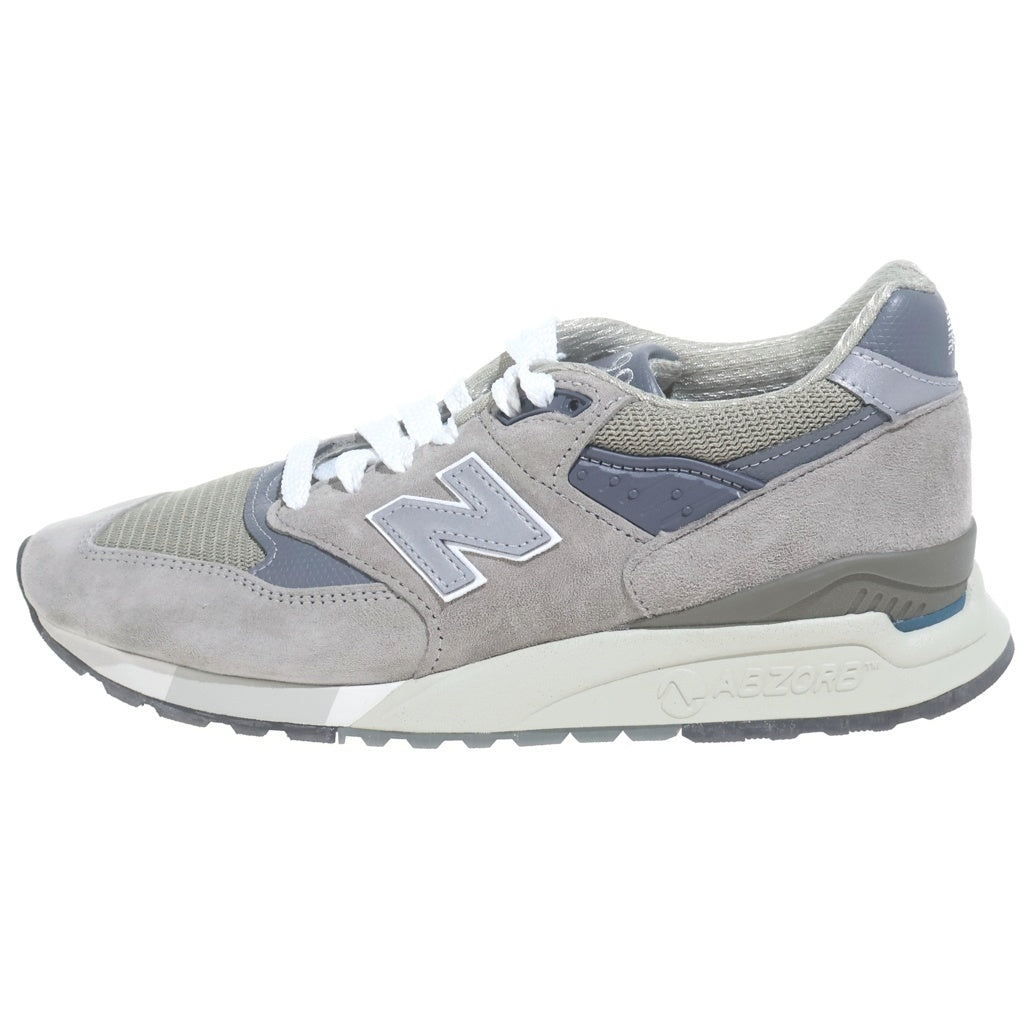 New Balance(ニューバランス) U998GR MADE IN USA ローカットスニーカーシューズ グレー US8/26.0cm