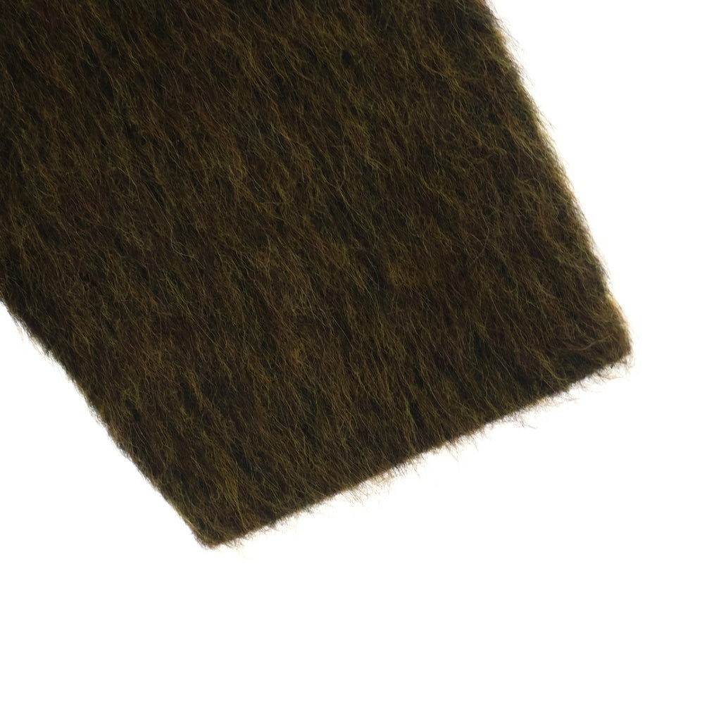 OUR LEGACY(アワーレガシー) CARDIGAN OLIVE MELANGE MOHAIR アルパカ混 モヘアニットカーディガン M4213CRM オリーブ