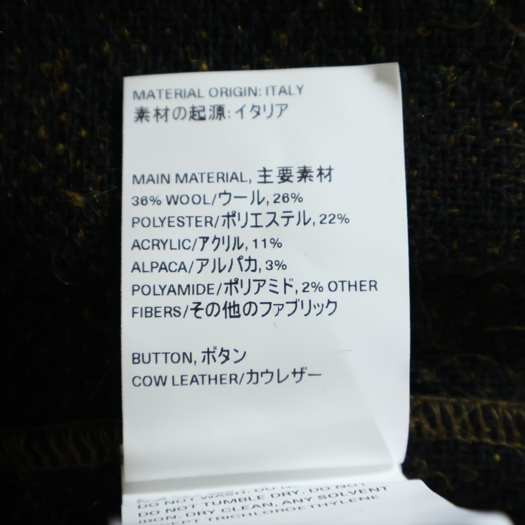 OUR LEGACY(アワーレガシー) CARDIGAN OLIVE MELANGE MOHAIR アルパカ混 モヘアニットカーディガン M4213CRM オリーブ