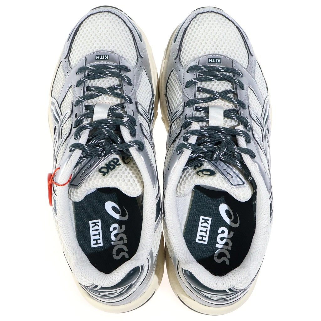 ASICS(アシックス) ×KITH Vintage Tech Gel-1130 1203A565-100 キス ヴィンテージテック ゲル1130 ローカットスニーカー US8.5/26.5cm ホワイト/グリーン