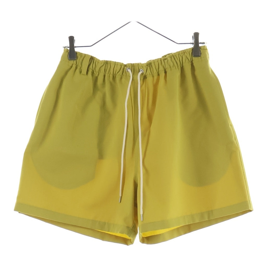 AURALEE(オーラリー) WOOL MAX CANVAS SHORTS ウール マックス キャンバス ショートパンツ A26SP04WC イエロー