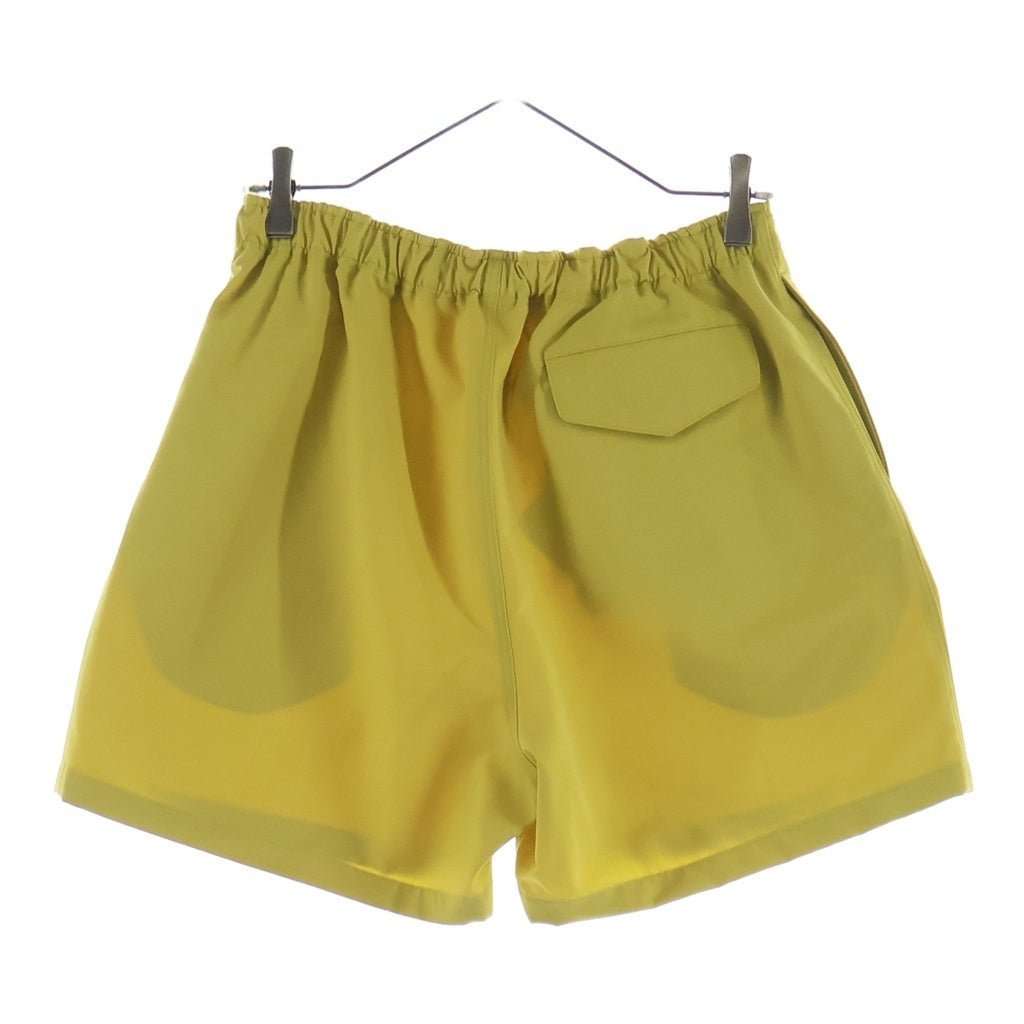 AURALEE(オーラリー) WOOL MAX CANVAS SHORTS ウール マックス キャンバス ショートパンツ A26SP04WC イエロー