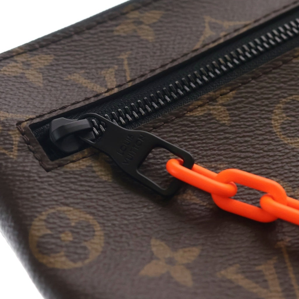 LOUIS VUITTON(ルイヴィトン) モノグラム ソーラーレイ ポシェット クラッチバッグ M44484 ブラウン