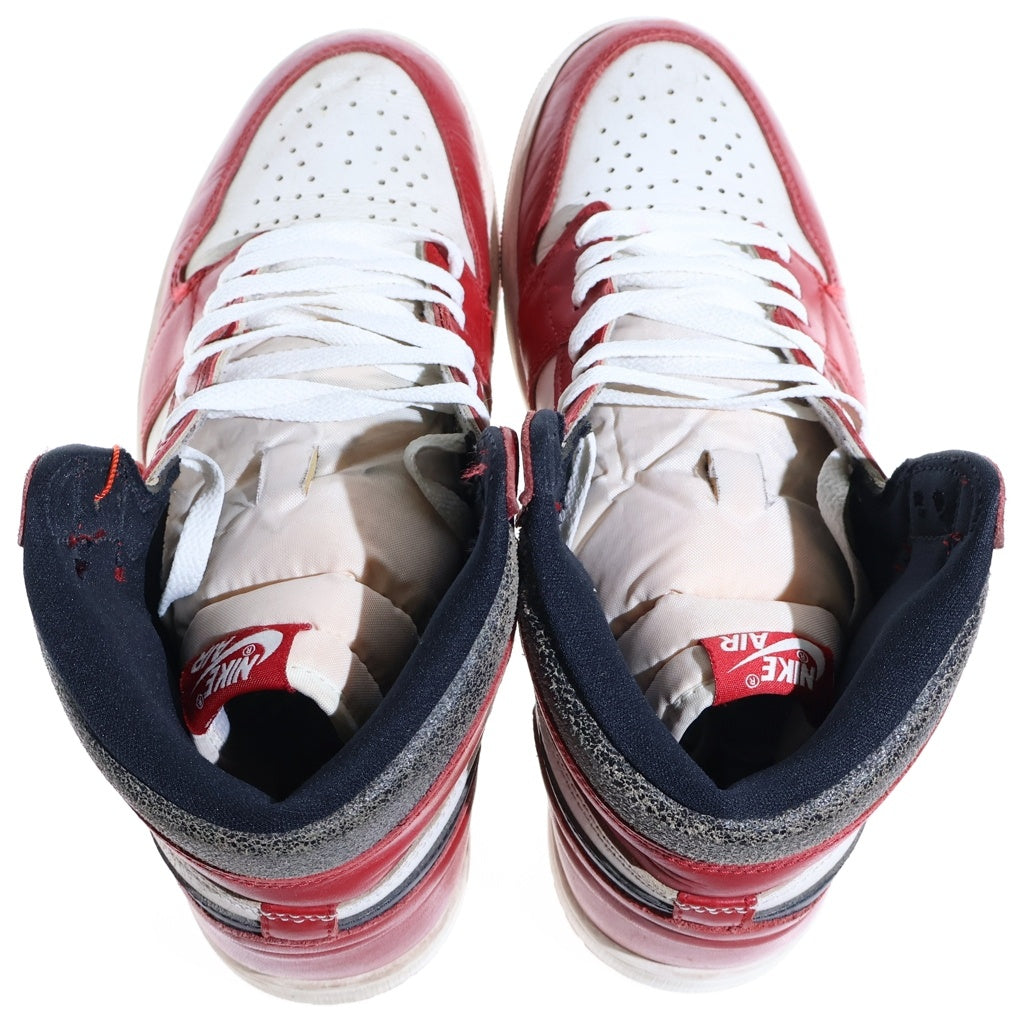NIKE(ナイキ) AIR JORDAN 1 LOST & FOUND CHICAGO DZ5485-612 エアジョーダン1 ロストアンドファウンド シカゴ ハイカットスニーカー US11/29.0cm ホワイト/レッド/ブラック