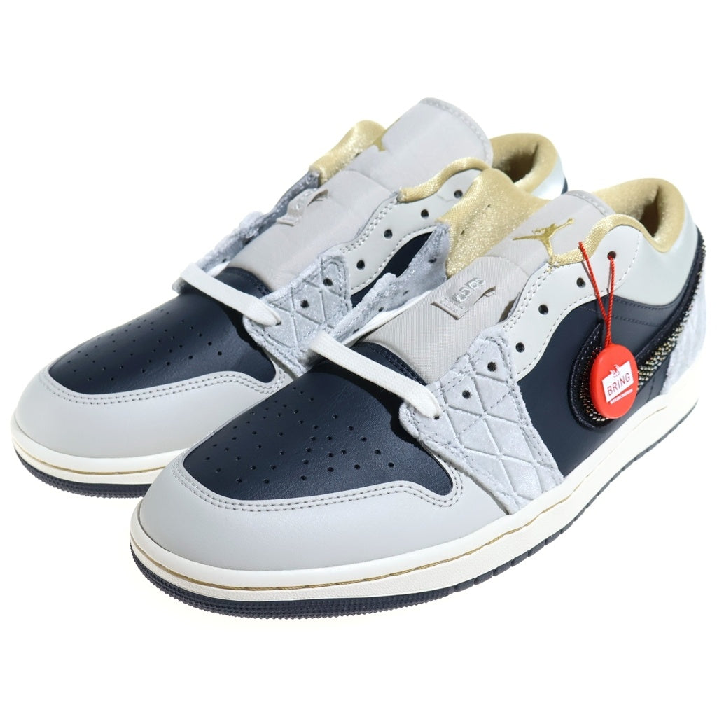 NIKE(ナイキ) AIR JODAN1 LOW DV Beaded 1762-001 エアジョーダン1 ロー ビーディド ローカットスニーカー ブラック US10.5/28.5cm