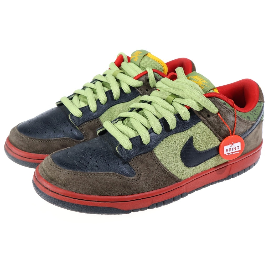 NIKE SB(ナイキエスビー) 【観賞用2009年製】DUNK LOW ASPARAGUS 313170-302 アスパラガス ダンクロー ローカットスニーカー US9.5/27.5cm カーキ