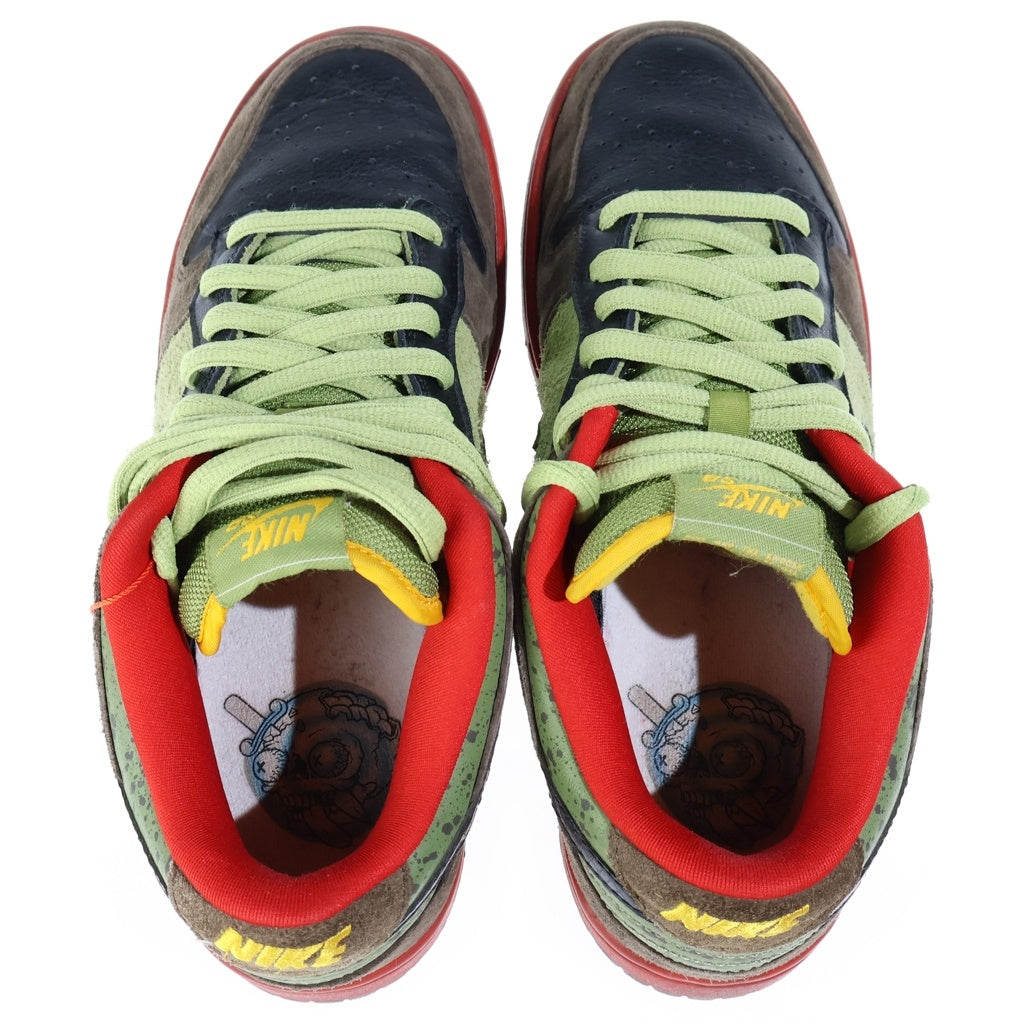 NIKE SB(ナイキエスビー) 【観賞用2009年製】DUNK LOW ASPARAGUS 313170-302 アスパラガス ダンクロー ローカットスニーカー US9.5/27.5cm カーキ