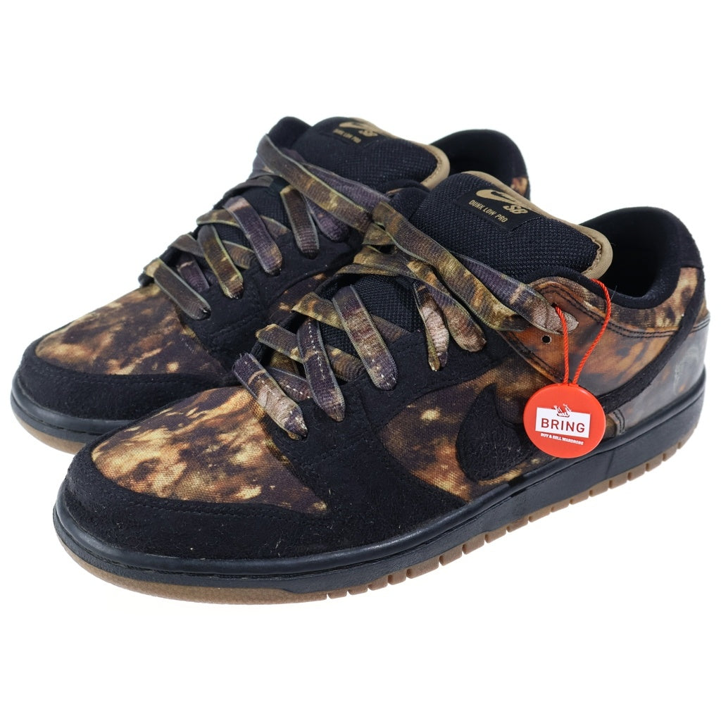 NIKE SB(ナイキエスビー) 【観賞用2012年製】DUNK LOW PUSHEAD II 536356-002 ダンク パスヘッド ローカットスニーカー US9.5/27.5cm ブラック