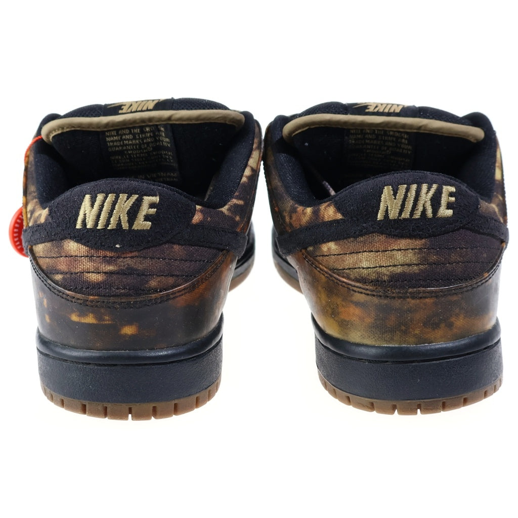 NIKE SB(ナイキエスビー) 【観賞用2012年製】DUNK LOW PUSHEAD II 536356-002 ダンク パスヘッド ローカットスニーカー US9.5/27.5cm ブラック