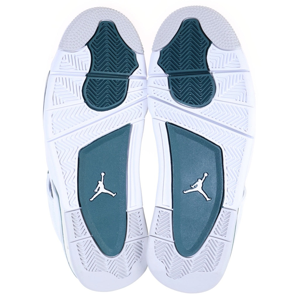 NIKE(ナイキ) AIR JORDAN 4 RETRO OXIDIZED GREEN FQ8138-103 エアジョーダン4 レトロ オキシダイズドグリーン ハイカットスニーカー US8/26.0cm ホワイト/グリーン