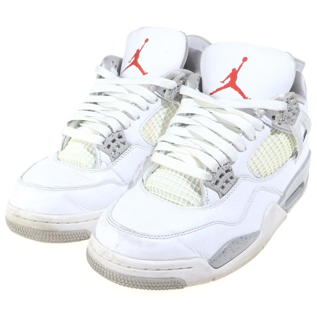 NIKE(ナイキ) AIR JORDAN 4 RETRO TECH WHITE CT8527-100 エアジョーダン4 テックホワイト ローカットスニーカー US8/26.0cm ホワイト