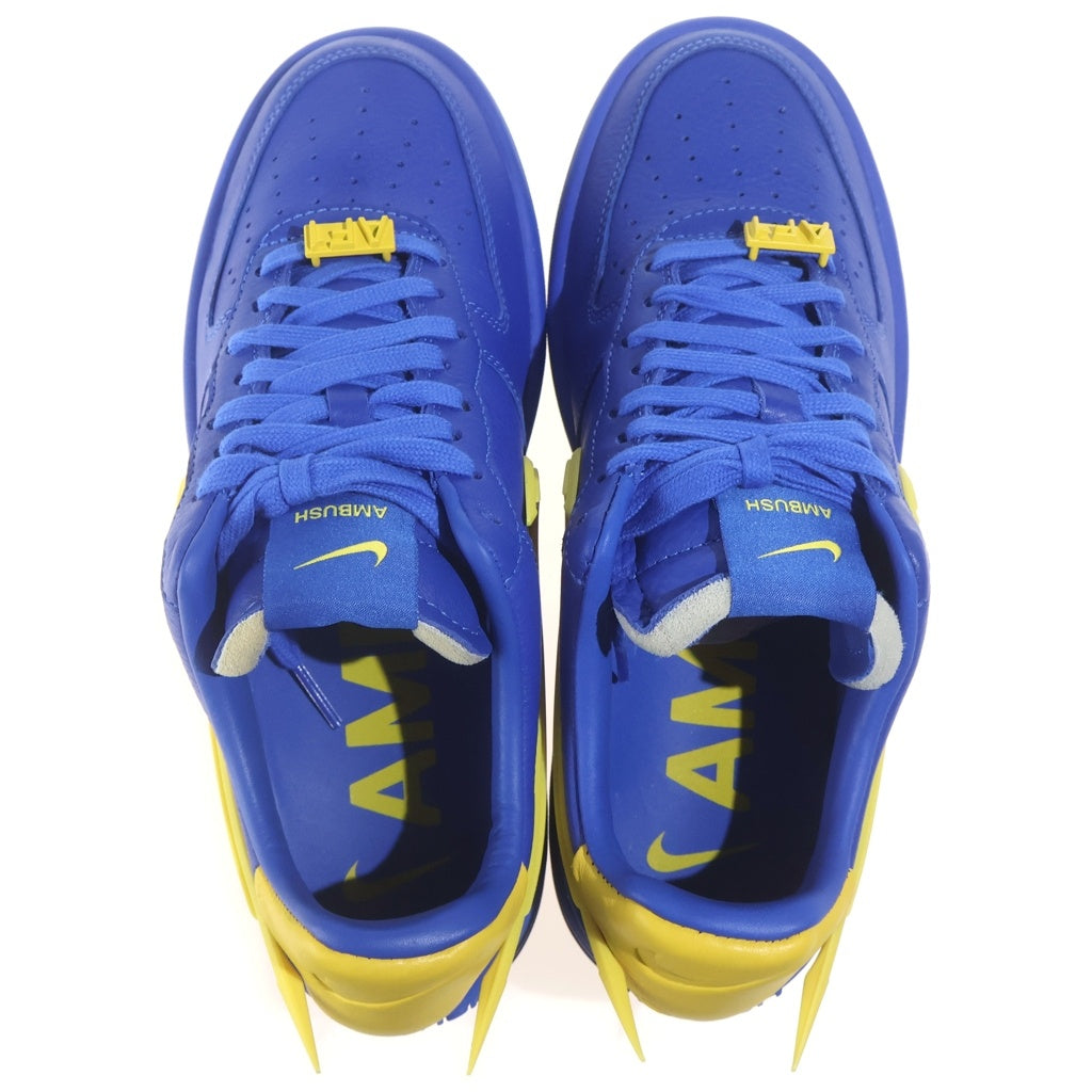 NIKE(ナイキ) ×AMBUSH AIR FORCE 1 LOW SP GAME ROYAL AND VIVID SULFUR DV3464-400 アンブッシュ エアフォース1 ローカットスニーカー US8/26.0cm ブルー