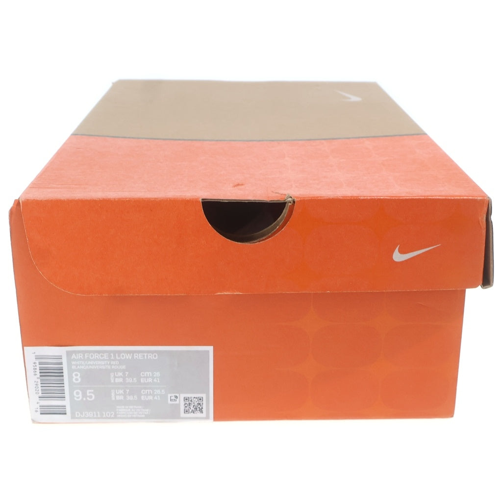 NIKE(ナイキ) AIR FORCE 1 LOW COLOR OF THE MONTH DJ3911-102 エアフォース1 カラーオブザマンス ローカットスニーカー US8/26.0cm ホワイト/レッド