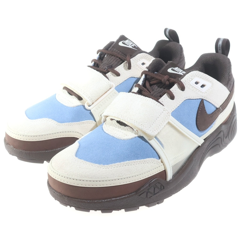 NIKE(ナイキ) ×TRAVIS SCOTT ZOOM FIELD JAXX HQ3072-400 トラヴィススコット ズームフィールドジャックス ローカットスニーカー US9/27.0cm ブラウン/ブルー