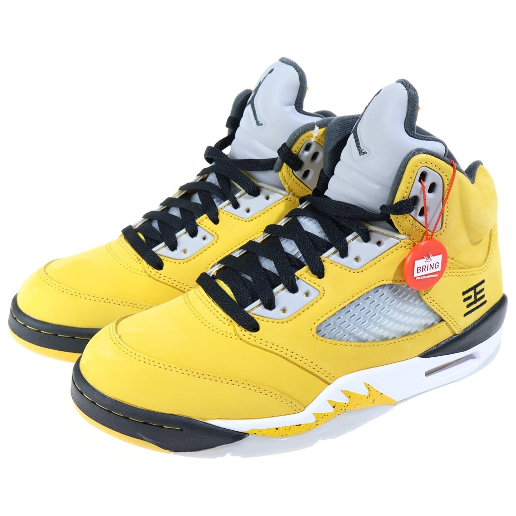 NIKE(ナイキ) AIR JORDAN5 RETRO TOKYO 23 エアジョーダン5 レトロ トーキョー23 ハイカットスニーカー US8/26.0cm イエロー IO3372-700