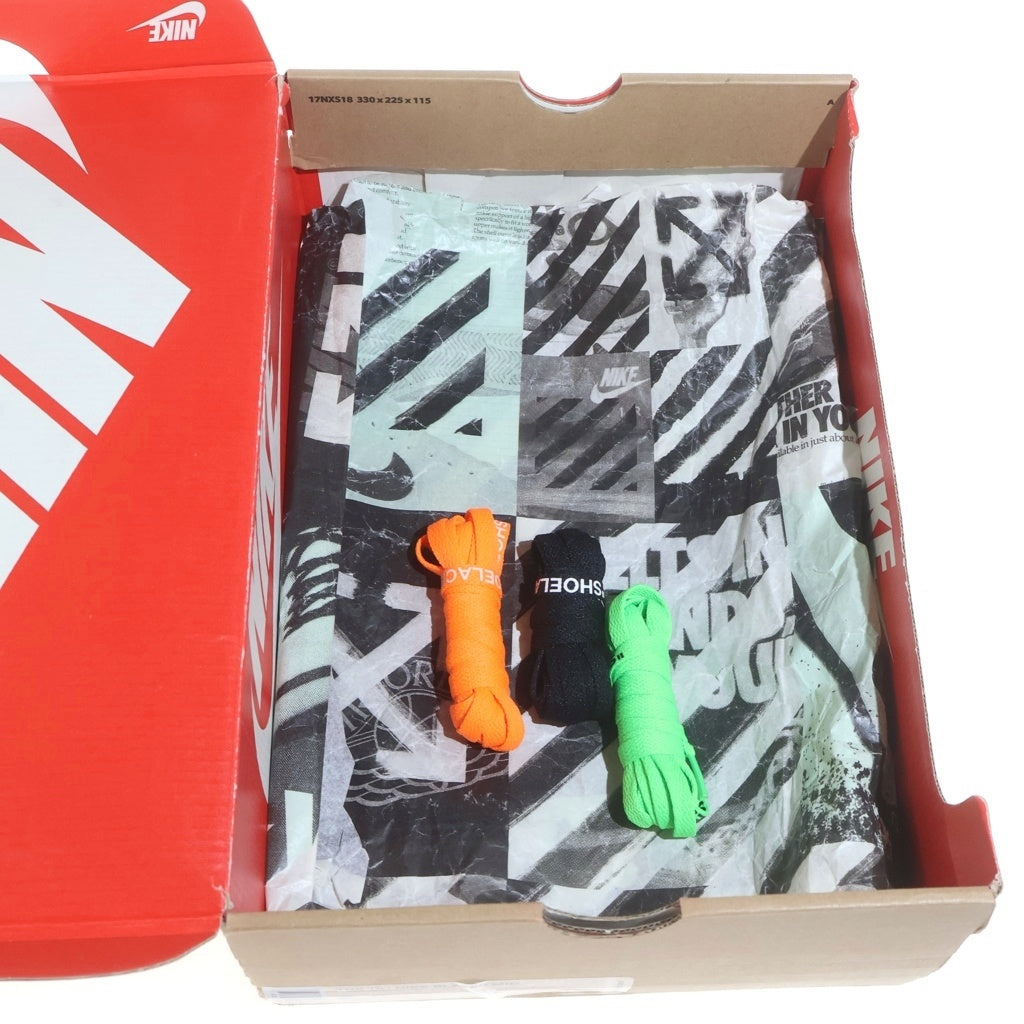 NIKE(ナイキ) ×OFF-WHITE THE 10 BLAZER MID AA3832-100 オフホワイト ザ テン ブレザー ミッドカットスニーカー US9.5/27.5cm ホワイト