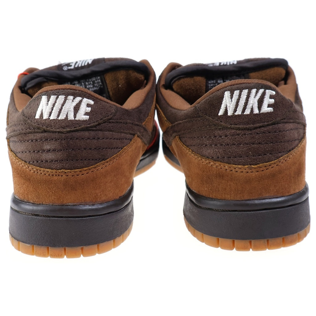 NIKE(ナイキ) 【観賞用 2003年製】DUNK LOW PRO BISON 304292-226 ダンク バイソン つま赤 ローカットスニーカー US9.5/27.5cm レッド/ブラウン