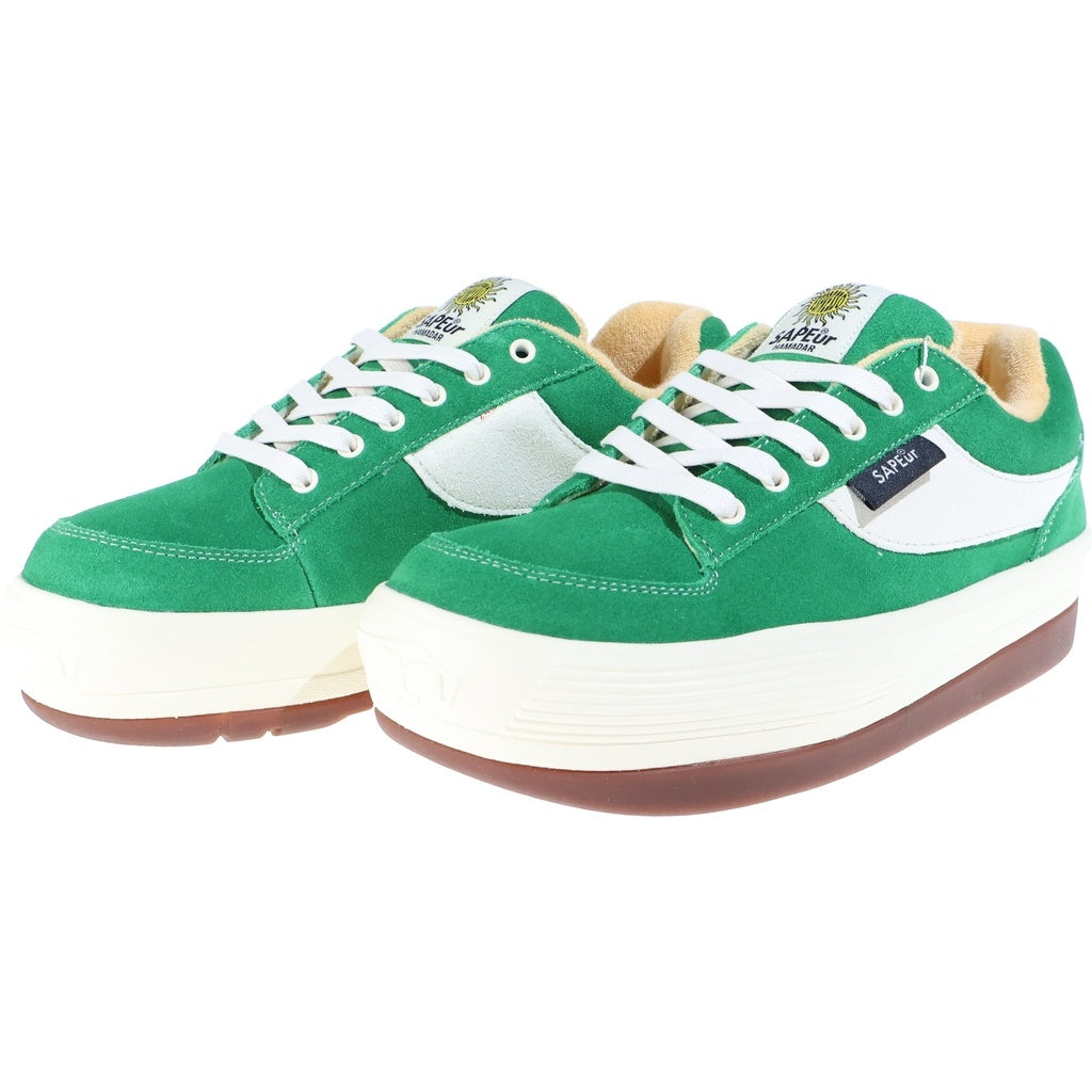 NORTHWAVE(ノースウェーブ) 浜田雅功 × SAPEur ESPRESSO LEGEND SUEDE ローカットスニーカー グリーン US8.5/26.9cm NW-001SP