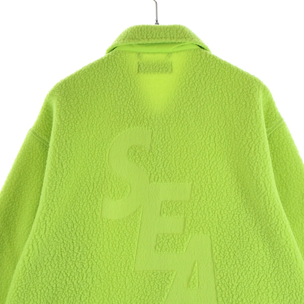 WIND AND SEA(ウィンダンシー) POLARTEC Thermal Boa Fleece Coach Jacket ポーラテック サーマル ボア フリース コーチジャケット イエロー WDS-C-PRT-26-Q2-JK-01