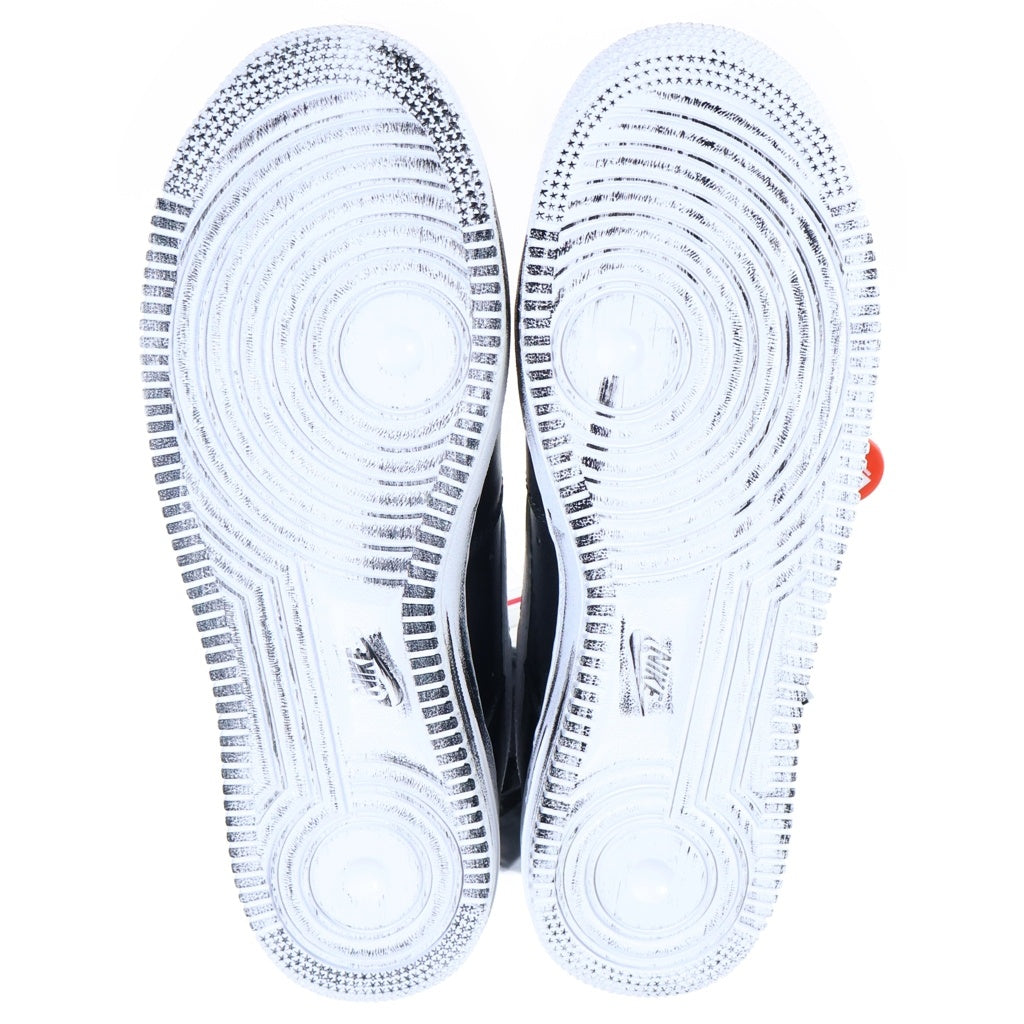 NIKE(ナイキ) ×PEACEMINUSONE AIR FORCE 1 LOW PARA NOISE ピースマイナスワン エアフォース1 パラノイズ ローカットスニーカー ブラック US9/27.0cm AQ3692-001