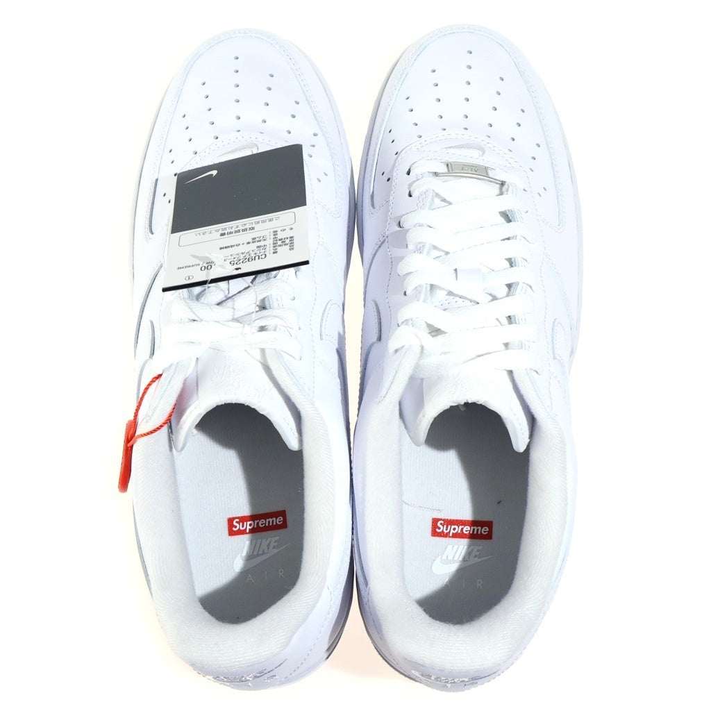 NIKE(ナイキ) ×SUPREME AIR FORCE LOW CU9225-100 シュプリーム エア フォース 1 ローカットスニーカー US11.5/29.5cm ホワイト