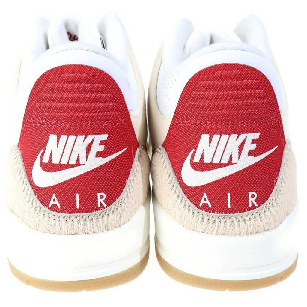 NIKE(ナイキ) ×LEVI'S AIR JORDAN 3 RETRO ECRU DENIM IR0910-400 リーバイス エアジョーダン3 エクリュデニム ミッドカットスニーカー US11/29.0cm クリーム