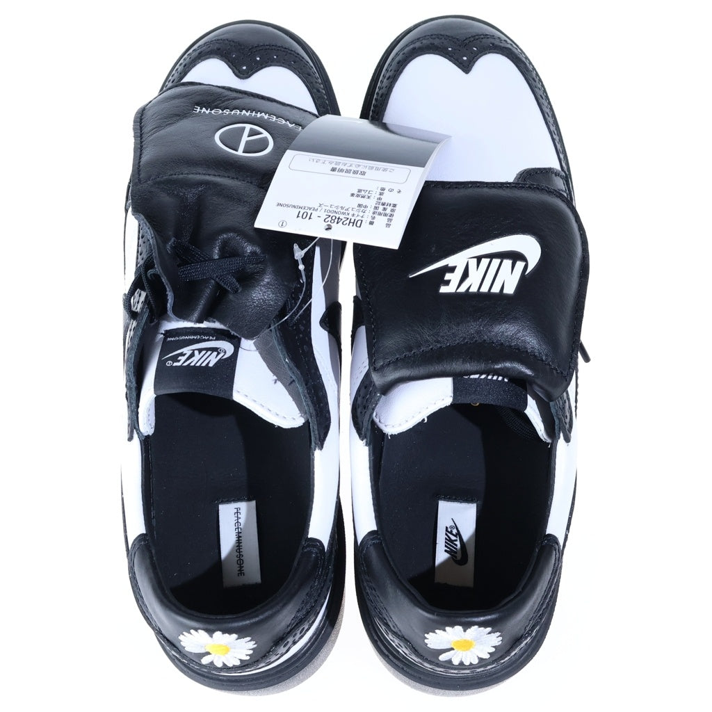 NIKE(ナイキ) ×PEACEMINUSONE KWONDO 1 DH2482-101 ピースマイナスワン クウォンド ローカットスニーカー US10.5/28.5cm ブラック/ホワイト