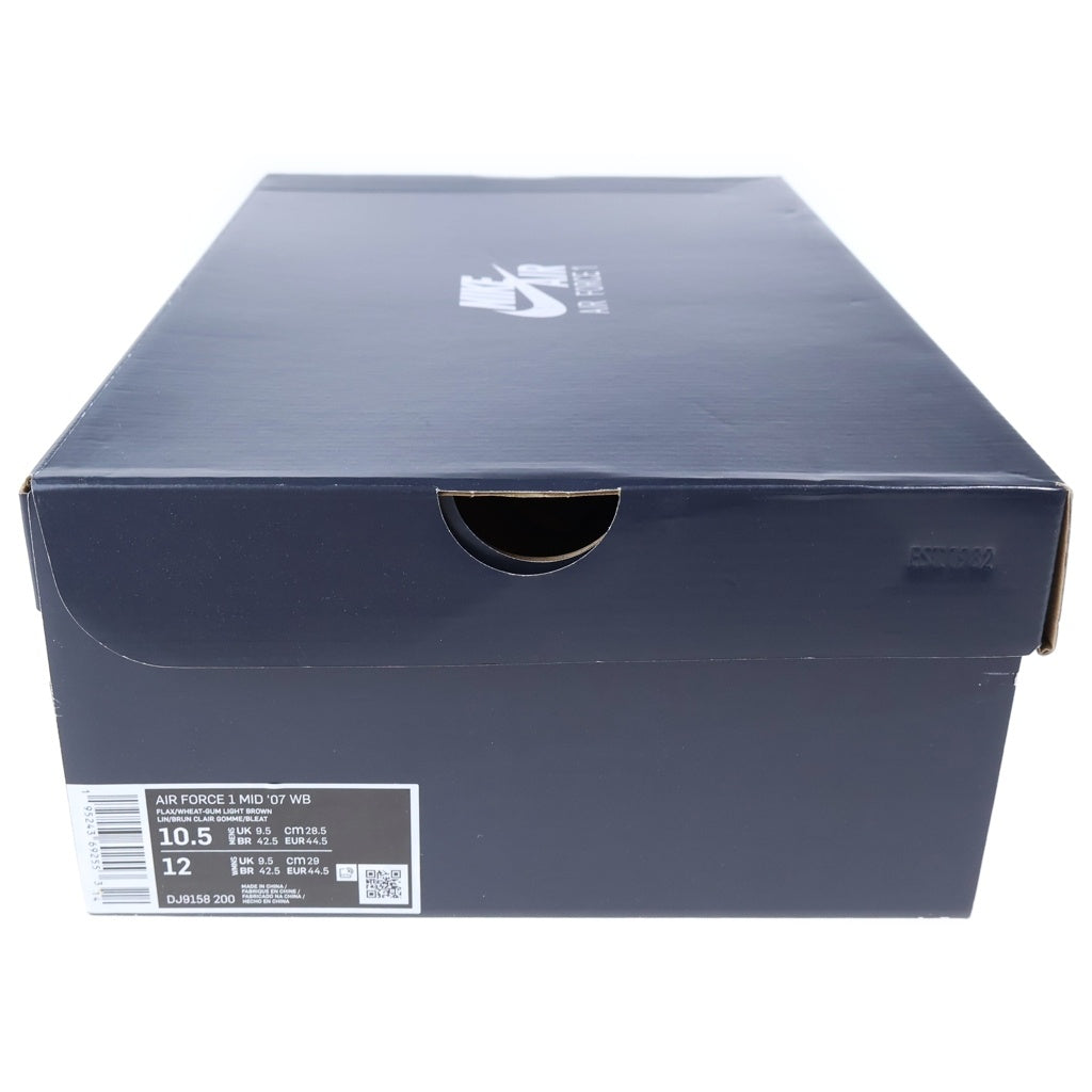 NIKE(ナイキ) AIR FORCE 1 MID FLAX DJ9158-200 エアフォース1 フラックス ミッドカットスニーカー US10.5/28.5cm ブラウン