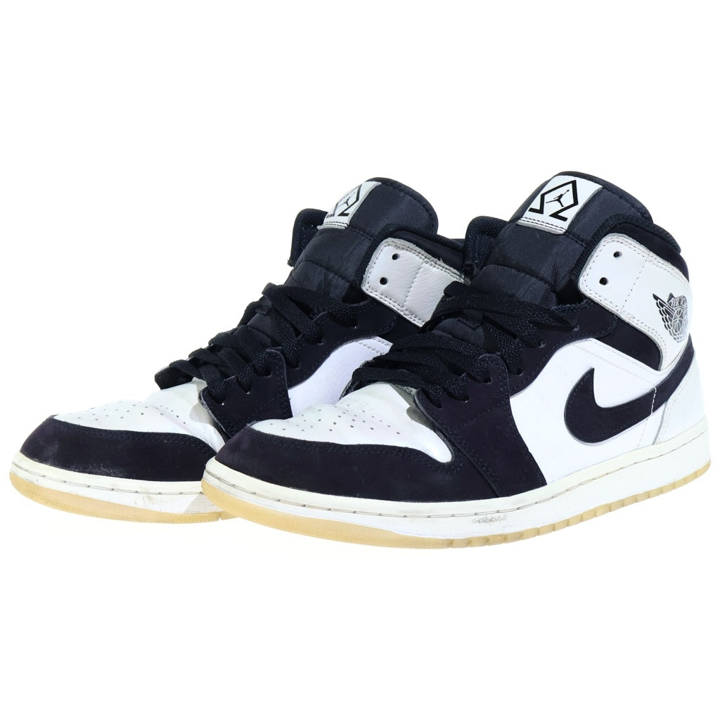NIKE(ナイキ) Air Jordan 1 Mid Omega エアジョーダン1 ミッド オメガ ハイカットスニーカー DH6933-100 ホワイト/ブラック US10.5/28.5cm